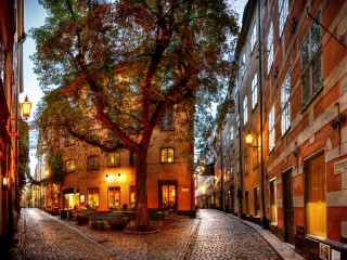 Пазл «Сумерки в Стокгольме»