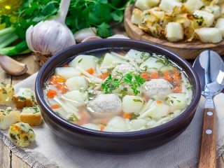 Пазл «Суп с фрикадельками»