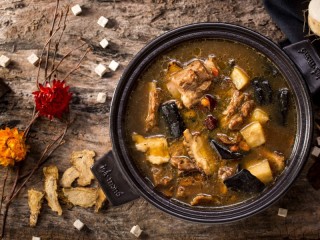 Пазл «суп с грибами»