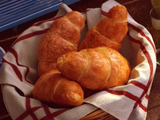 Пазл «Свежие круассаны»
