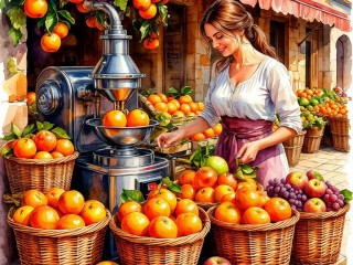 Пазл «Свежий сок»