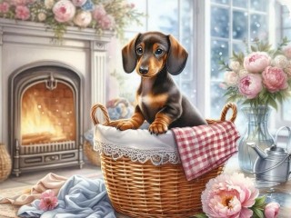 Пазл «Такса»