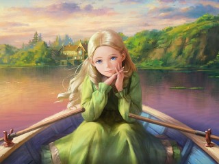 Пазл «Тихий вечер»