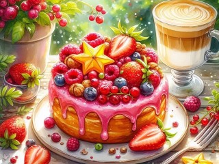 Пазл «Торт»