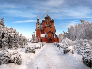 Пазл «Церковь в Токсово»