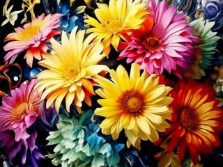 Пазл «Цветы»