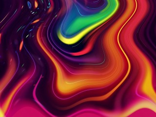 Пазл «Цветные разводы»