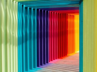 Пазл «Цветной коридор»