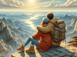 Пазл «Туристы»