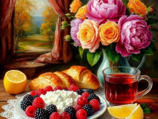 Пазл «Творог с ягодой»