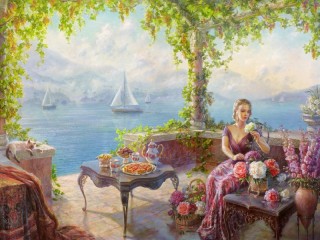 Пазл «У моря»