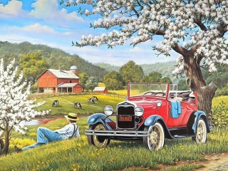 Пазл «Уехать от всех»