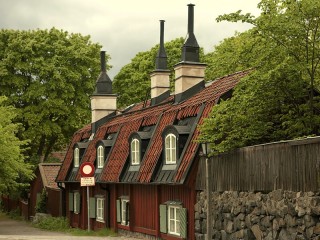 Пазл «Уголок старого города»