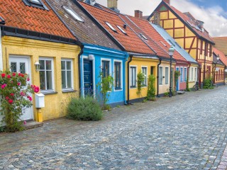 Пазл «Улица в Истаде»