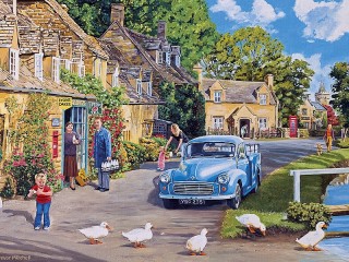 Пазл «Утки на прогулке»