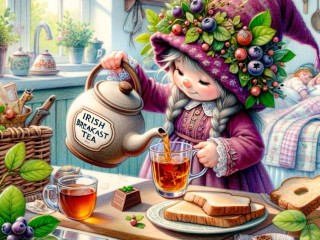 Пазл «Утренний чай»