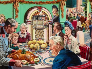 Пазл «В ресторане»