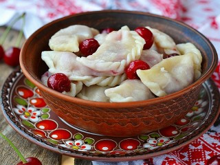 Пазл «Вареники с вишней»