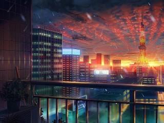 Пазл «Вечер над Токио»