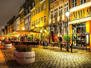 Пазл «Вечер в Ньюхавене»