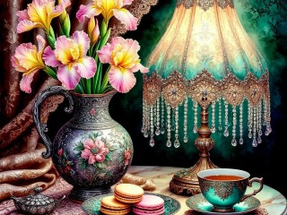 Пазл «Вечерний чай»