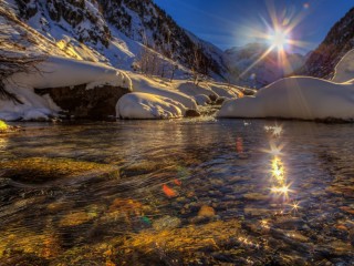 Пазл «Весенние воды»