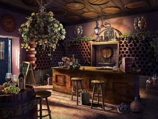 Пазл «Винный погребок»