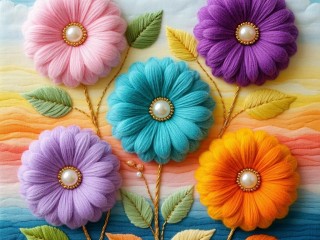 Пазл «Вышивка»