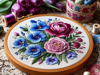 Пазл «Вышивка»