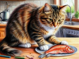 Пазл «Воришка»