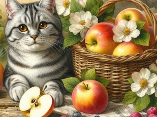 Пазл «Яблоки»