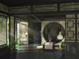 Пазл «Японский интерьер»