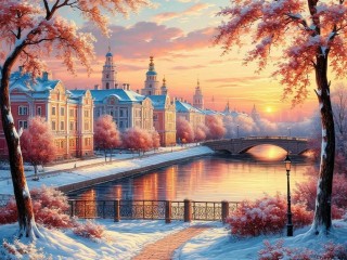 Пазл «Закат»