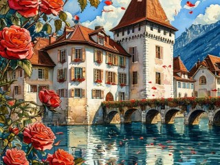 Пазл «Замок Анси»