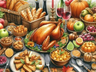 Пазл «Запеченая курица»