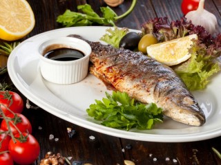 Пазл «запеченная рыба»