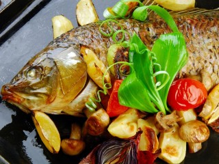 Пазл «Запечённая рыба»