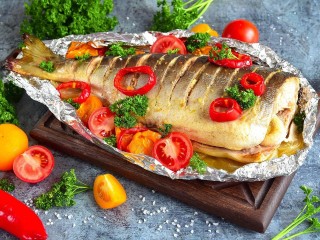 Пазл «Запечённая рыба»