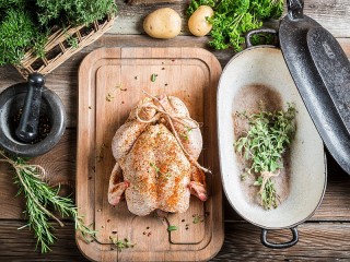 Пазл «Запекаем курицу»