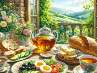 Пазл «Завтрак»