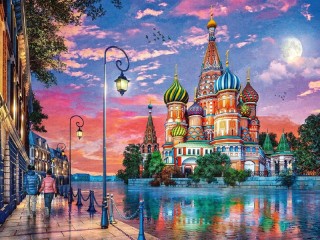 Пазл «Храм Василия Блаженного»