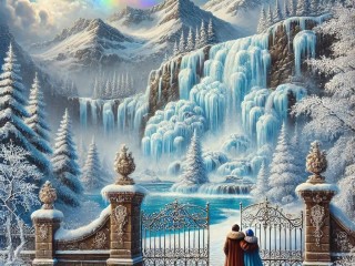 Пазл «Зимний пейзаж»