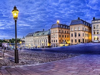 Пазл «Зимний Стокгольм»