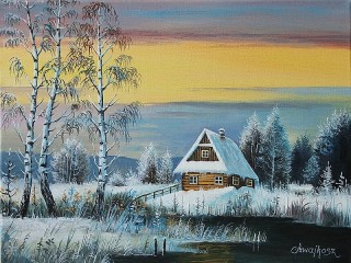 Пазл «Зимушка зима»