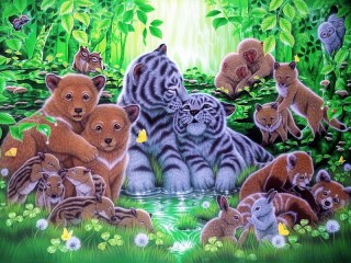 Пазл «Зверюшки»