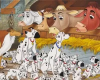 Пазл 101 далматинец