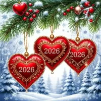 Пазл Три сердца