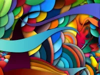 Пазл 3D-абстракция