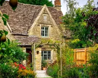 Пазл  Домик в Котсуолдсе