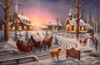 Пазл  Evening Service 